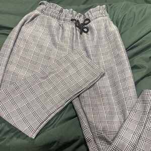 Women's Classic Plaid Trousers
